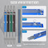 4 Pieces Welder Pencil with 60 Pieces Round Refills Mechanical Pencil Metal Marker Pen for Construction Workers, Metal Work, Welders, Plumbers, Fr...