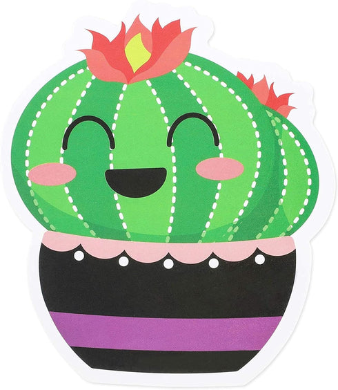 Cactus Bulletin Board Cutouts, Colorful Chalkboard Borders (40 Pieces)...