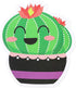 Cactus Bulletin Board Cutouts, Colorful Chalkboard Borders (40 Pieces)...