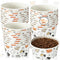 Mifoci 30 Pcs Disposable Pet Bowls Bulk 12 oz 1.5 Cup Small Dog Feeding Bowls Cat Paper Dishes Small Serving Water Food Tray for Dog Puppy Kitten ...