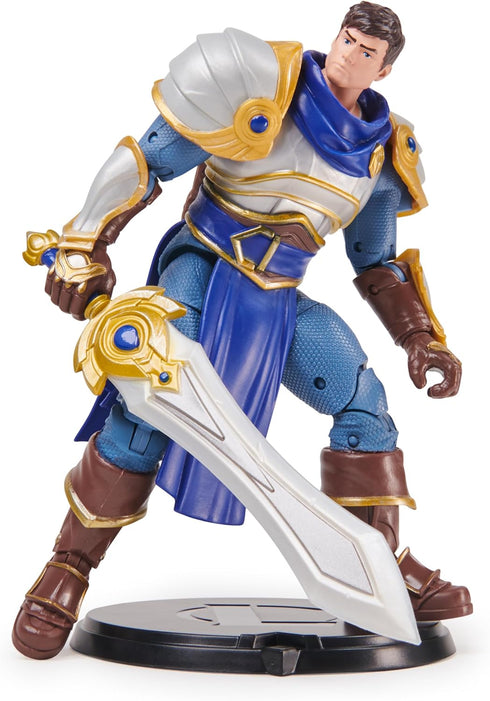 Official Garen Premium Collectible Action Figure with Base, Over 6-Inches Tall, The Champion Collection, Collector Grade, Ages 14 and Up...