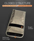 LVFEIER Security Pouch - Cell Phone Anti-Tracking Anti-Spying GPS RFID Signal Blocking Bag Shielding Pouch Wallet Case for Cell Phone Privacy Prot...