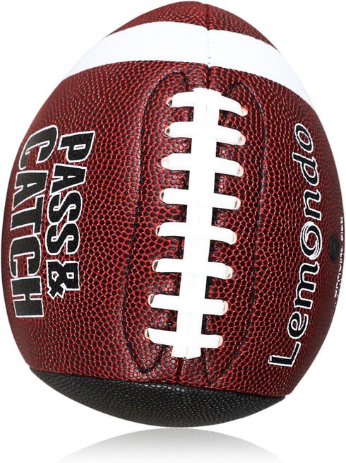 PassCatch Training Football, Enhance Passing Catching Skills, Official & Youth Size(with Pump)...