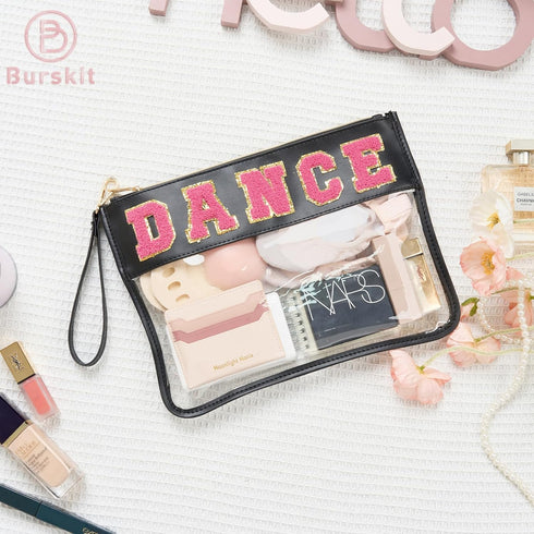 Dance Bag Dance Recital Gifts Clear Dance Makeup Bag Dance Competition Must Haves Dance Accessories for Girls Dance Recital Gifts for Girls, Prepp...