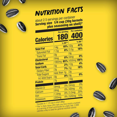 BIGS Sunflower Seeds, Cracked Pepper Flavor, 5.35 oz....