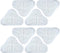 BlueStars 8-Pack Microfiber Steam Mop Pads – Compatible Replacement Pads for Popular 5-in-1 Steam Mop Models – Washable & Reusable...