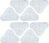 BlueStars 8-Pack Microfiber Steam Mop Pads – Compatible Replacement Pads for Popular 5-in-1 Steam Mop Models – Washable & Reusable...