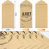 100 Pcs Kraft Cash Envelopes 2.88 x 6.5 Inch Money Envelopes for Cash Gifts small Money Envelopes for currency Offering Envelopes For Church Cash ...