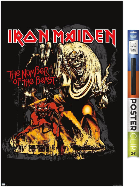 Trends International Iron Maiden - The Number Of The Beast Wall Poster...