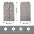 Newborn Baby Swaddle Blanket, Baby Kids Toddler Knit Soft Warm Fleece Blanket Swaddle Sleeping Bag Stroller Unisex Wrap for Boys Girls (Grey)...