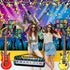 Inflatable Rock Star Toy Set 80s 90s Party Decorations Blow up Party Props Musical Instrument Include Inflatable Backdrop Banner, Microphone, Guit...