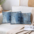 Blue and Grey Abstract Art Artwork Pillow Cover, Gallery Modern Decorative Throw Pillows Cushion Cover for Bedroom Sofa Living Room 12 x 20 Inch S...