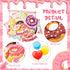 61 Pcs Happy Birthday Bulletin Board Set Donuts Theme Birthday Classroom Decorations Classroom Birthday Chart Calendars Bulletin Board Cutouts Can...