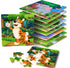 Puzzles for Kids Ages 3-5, 16 Piece Colorful Wooden Puzzles for Toddler Children Learning Educational Puzzles Toys for Boys and Girls (9 Puzzles)...