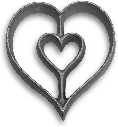 Kitchen Supply Rosette Mold for Scandinavian Rosette Cookies, Achappams, and Buñuelos Rosette Iron (Heart)...