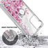 NZND Designed for T-Mobile REVVL 6 PRO 5G Phone Case, REVVL 6X PRO 5G Case, Glitter Floating Liquid Cute Case with Tempered Glass Screen Protector...