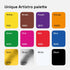 ARTISTRO 12 Acrylic Paint Pens for Fabric, Canvas, Rock, Glass, Wood - 3mm Medium Tip Paint Markers-Ideal Art Supplies for Adults and Kids...