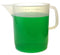 EISCO Measuring Jug, 5000mL (5 Liter) - Short Form - Polypropylene Plastic - Molded Graduations - Chemical Resistant, Autoclavable - Handle for Co...