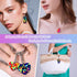 DoreenBow Holographic Resin Earring Necklace Mold Jewellery Holographic Silicone Molds Epoxy Resin Casting Molds for Craft DIY Jewelry Making Resi...