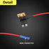 3 Types Add-a-Circuit Fuse Tap Adapter with Standard & Mini & Low Profile Mini Blade Fuse Holder for Cars Trucks Boats (9 Pack)...