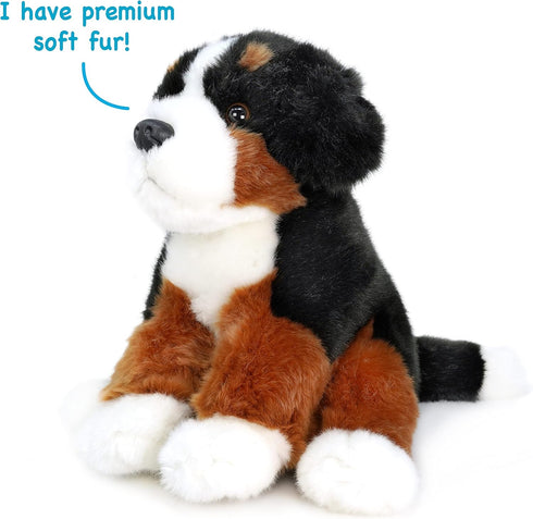 VIAHART Bastien The Bernese Mountain Dog | 13 Inch Stuffed Animal Plush | by TigerHart Toys...