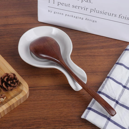 Spoon Rest for Kitchen, Ceramic Spoon Holder for Stove Top, Cooking Spoon Holder?Coffee Spoon Holder,Heat Resistant Utensil Rest for Countertop, D...