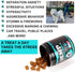 Calming Chews for Dogs,Quiet Moments Dog Calming Treats,Help Promote Relaxation,Dogs Anxiety Stress Relief-Barking,Separation,Thunder,Travel Issue...