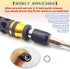 4 in 1 RC Model Repair Tools Kit 1/4" Drive RC Hex Driver Bit Set 1.5mm 2.0mm 2.5mm 3.0mm Allen Wrench Keys for for Bit Electric Screwgun/Power Dr...