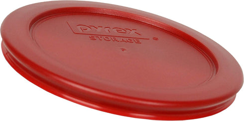 Pyrex 7200-PC 2-Cup Poppy Red Food Storage Replacement Lid - Made in USA...