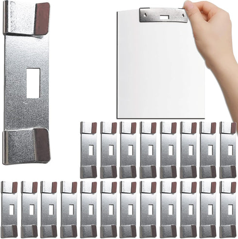 Vertical Blind Repair Vane Savers, Electroplated Vertical Blinds Repair Kit, Vertical Blind Repair Clips, Metal Vertical Blind Repair Tabs for Ver...