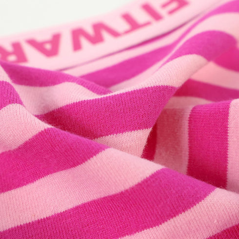 Fitwarm 2 Piece Summer Dog Clothes with Crop Top and Skirt, Striped Dog Dress for Small Dogs Girl, Pet Cat Outfit, Pink, Small...