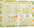 Kitchen Conversion Chart Magnet | Extra Large 11 x 8.5 | Lemon & Orange Style Decor | Magnetic Conversion Chart for Baking & Cooking Measurement |...