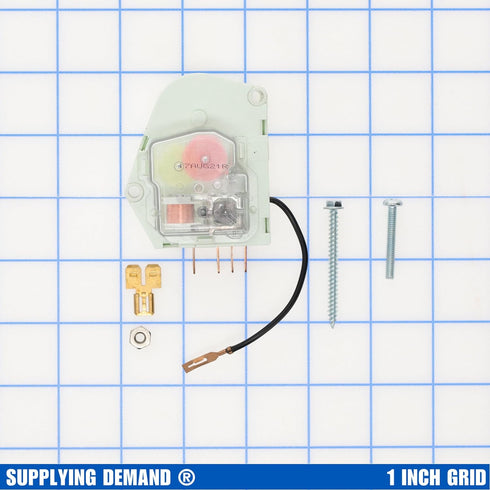 Supplying Demand W10822278 482493 Refrigerator Defrost Timer Replacement 120V 50/60Hz White
