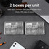 700 PCS Paper Clips, Small Paper Clips for Paperwork, 2 Boxes of 350 PCS Each, Sturdy and Upgraded Plastic Boxes Well Packed, Easy to Use in Offic...
