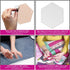 Hexagon Quilting Template Set - 7" with 1/4" Seam Allowance - Durable Acrylic Templates for Quilting, Patchwork, Crafting, & Sewing Projects - Cle...