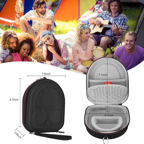 EVA Hard Case for Sony WH-CH510/WH-CH520/JBL Tune 510BT/500BT/ Live400BT Noise Canceling Wireless Headphones,Premium Travel Protective Carrying St...