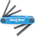 Park Tool AWS-9.2 Fold-Up Hex Wrench and Screwdriver Set Tool,Blue...