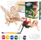 CoolToys Intrepid Insects Paint n' Play 3D Model and Craft Kit - Educational and Fun 3D Wooden Models Building and Painting Set for Kids Ages 6+ -...