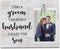 Mother of the Groom Gifts, Wood Picture Frame Holds 4 X 6 Photo, Father of The Groom Gift, Wedding Gift for Parents from Groom, Today a Groom, Tom...