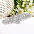 EVER FAITH Bridal Daisy Flower Brooch Clear Austrian Crystal Silver-Tone...