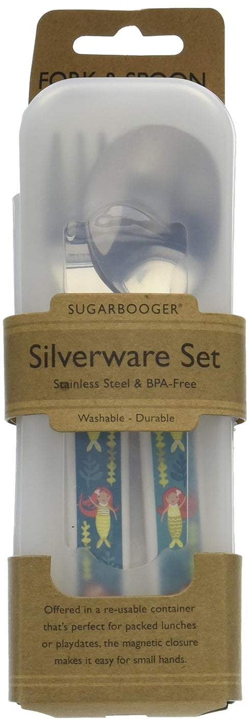 Sugarbooger Silverware Set, Isla The Mermaid...