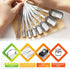 Spring Chef Stainless Steel Measuring Spoons Set of 8 with Leveler, Metal Teaspoon & Tablespoon Measuring Spoons for Dry & Liquid Ingredients, Fit...
