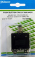 Philmore 45 Amp Push Button Manual Reset Thermal Circuit Breaker 50V DC, 250V AC...