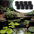 8 Pcs Plant Pots for Pond Plant Baskets Heavy Duty Fabric Pots Black Nonwoven Fabric Plant Pot Breathe Reusable Grow Pots for Pond, Garden, Aquati...