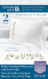 Leisure Arts Pillowcase 20"x26" Forget-Me-Not 2pc, Embroidery Pillow Kit, Stamped Embroidery Pillowcases, Embroidery Pillow Cases Stamped, Stamped...