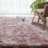 Pink Purple Modern Home Decorate Area Rugs for Living Room Bedroom Bathroom Fluffy Indoor Carpet 2x3 Feet...