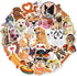 80 Pcs Cute Vinyl Dogs Stickers Pack, Water Bottles Luggage Laptop Skateboard Puppy Stickers Waterproof Vinyl Sticker Decals for Adults Kids Teens...