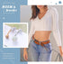 JOERICA Nipple Rings Belly Button Rings for Women 14G Stainless Steel Nipplerings Belly Navel Piercing Jewelry...