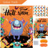 Halloween Party Games Pin Eye on The Monster Game Reusable Pin The Monster Halloween Party Favor Supplies for Kids Girls Boys...