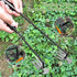 Weeding Artifact Uprooting Weeding Tool, Manganese Steel Forged Weed Puller 4 Teeth Dual Purpose Weeder, Multifunctional Hand Weeder Tool, for Eas...